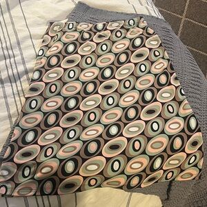 New York & Company Multicolor A-Line Skirt